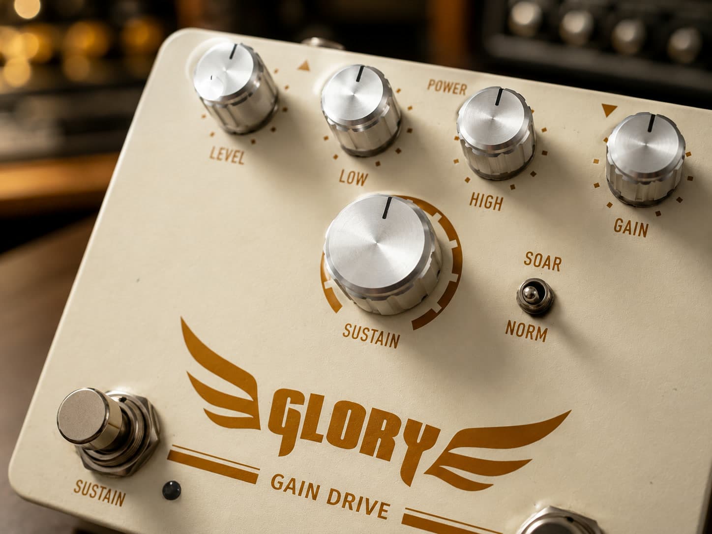 Glory control surface close-up