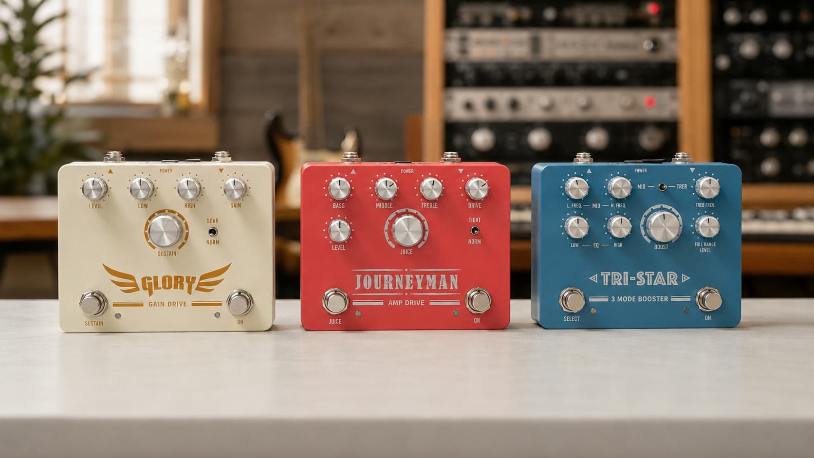 Temporary concept visual of the three Master ACE effectors