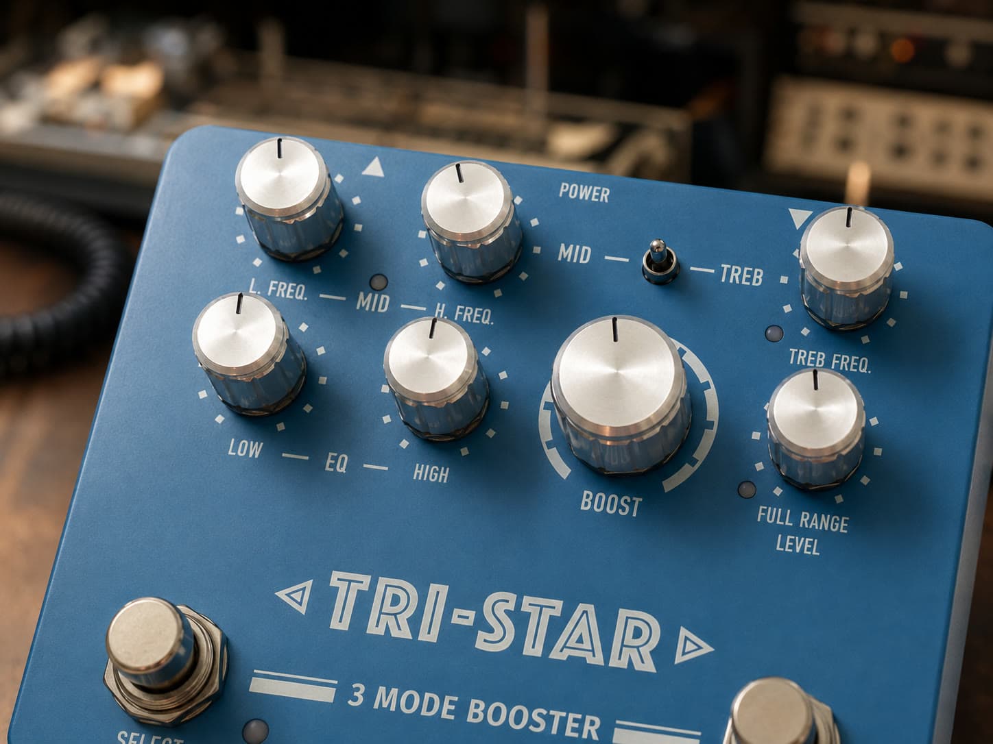 Tri-Star control surface close-up