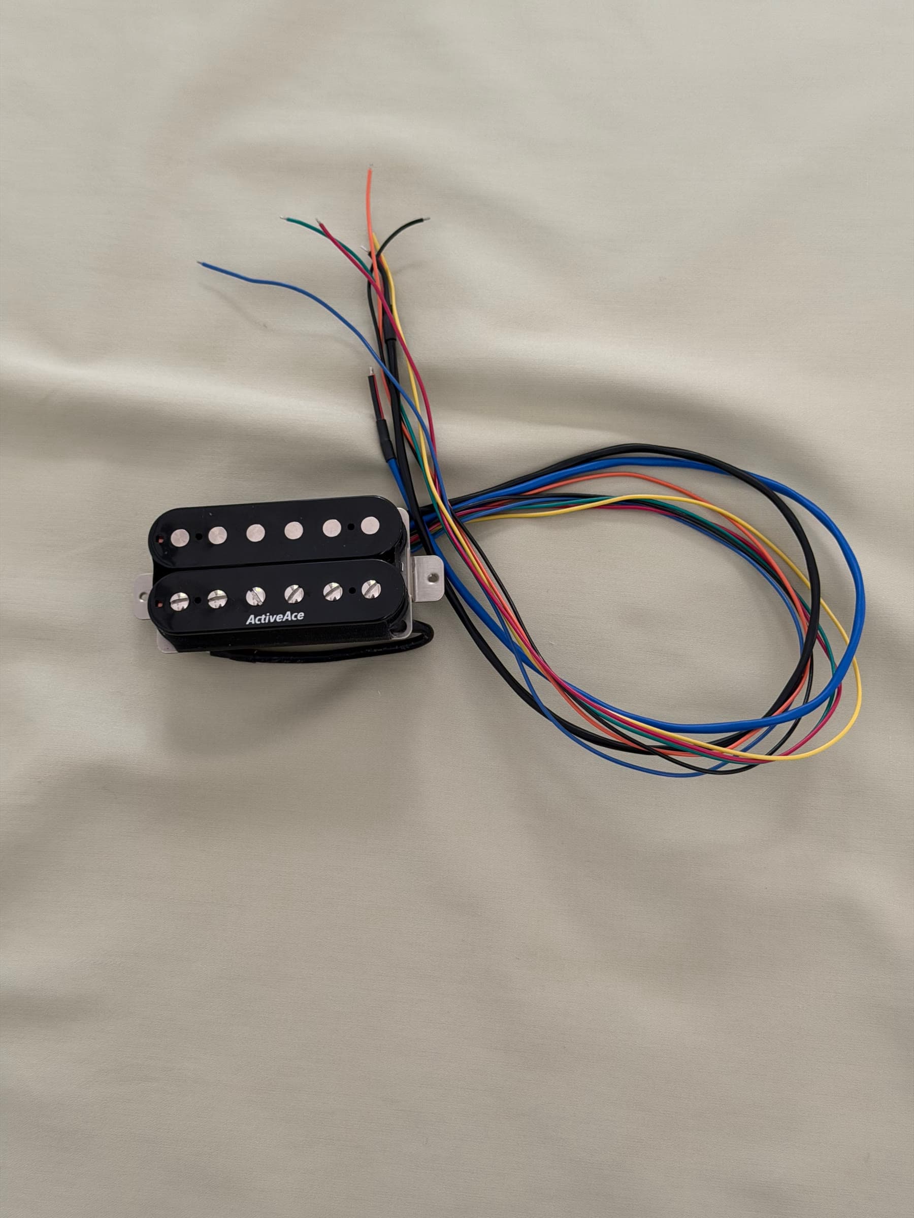 ActiveAce pickup with its complete wiring harness